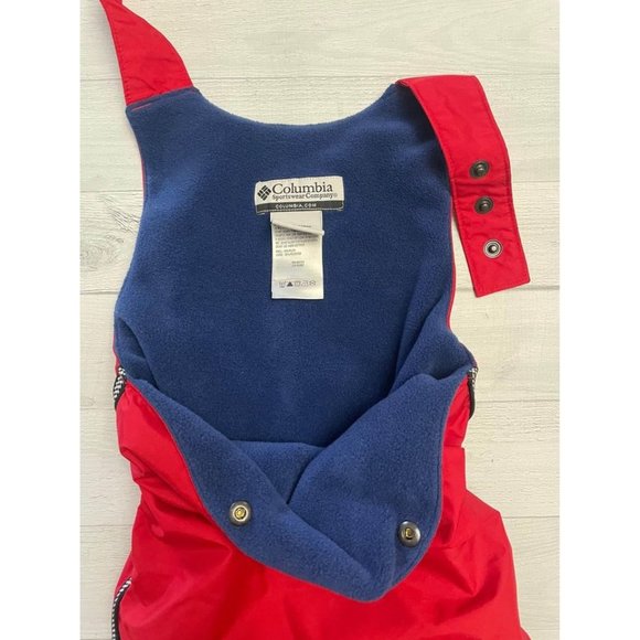 Kids Columbia Red Snowpants 6 Months - Picture 5 of 6